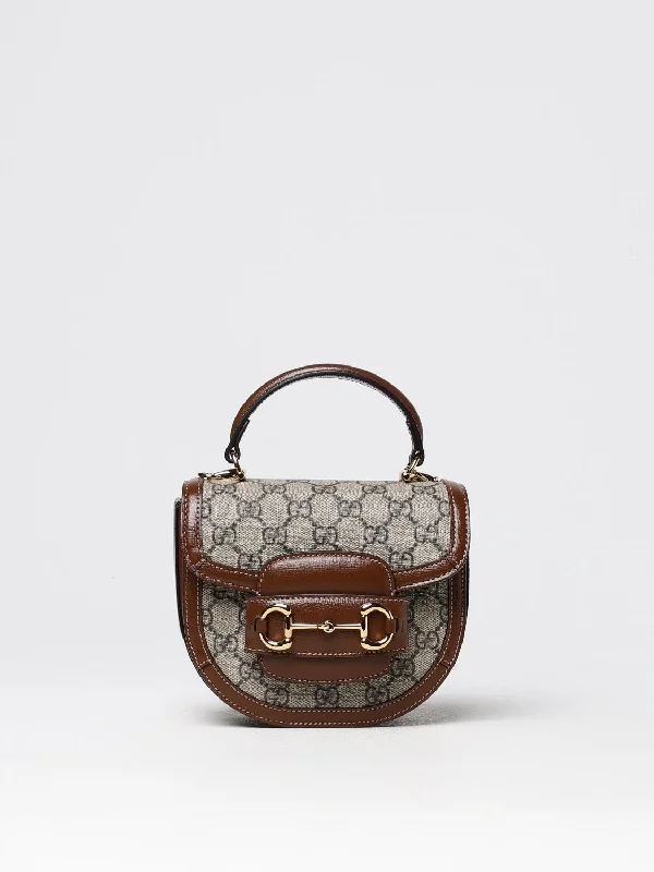 Women Gucci backpacks with a luxurious leather finishGucci Mini Bag Woman Beige Women