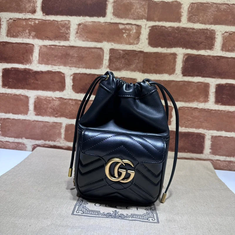 Women Gucci bags with a front - zip pocket for small itemsWF - Gucci Bags - 12018