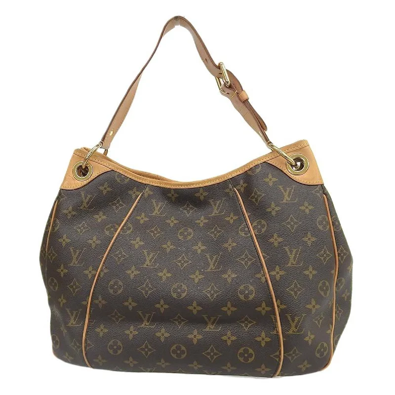 Louis Vuitton crossbody bags with a keychain holder for practicalityLouis Vuitton Brown Canvas Galliera shoulder bag