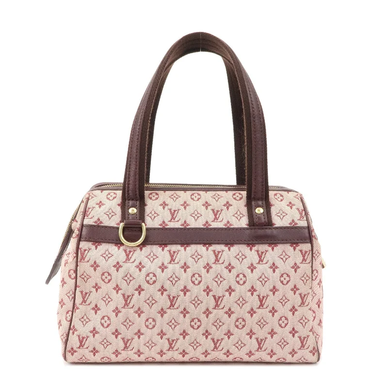 Louis Vuitton Alma bags with a detachable shoulder strap for versatilityLouis Vuitton Monogram Mini Josephine PM Hand Bag Cerise M92216