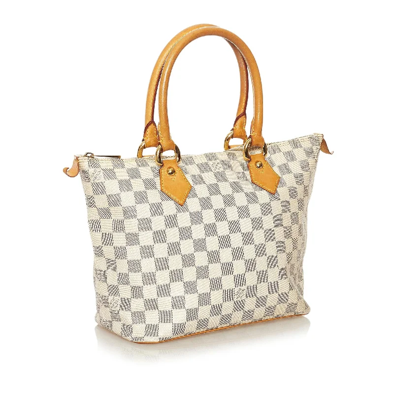 Louis Vuitton crossbody bags with adjustable shoulder straps for comfortLouis Vuitton Damier Azur Saleya PM 34590)