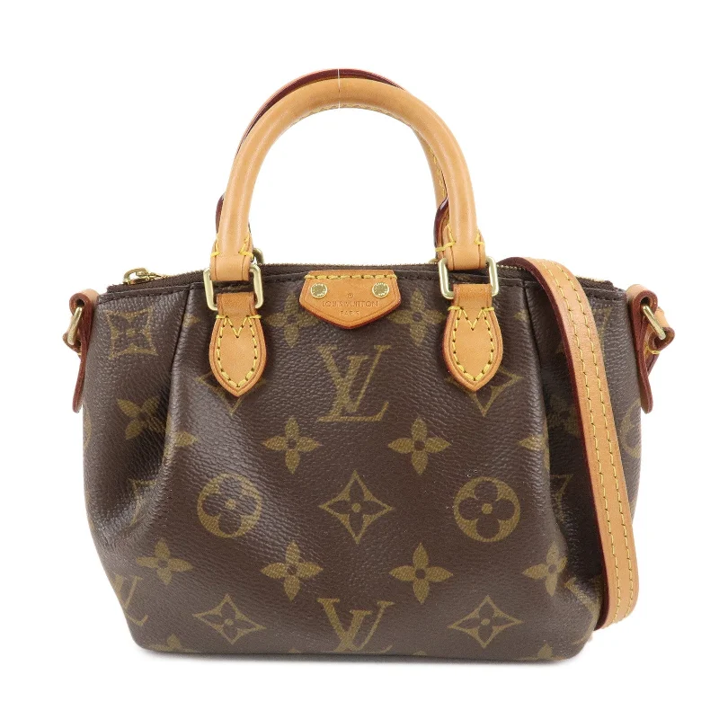 Louis Vuitton Twist bags with the iconic LV - turnlock closureLouis Vuitton Monogram Nano Turenne 2Way Shoulder Bag M61253