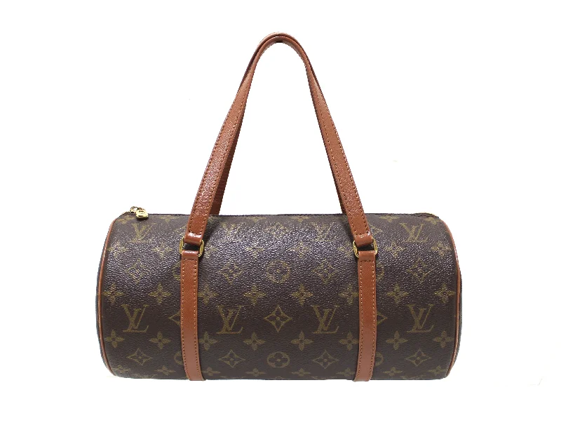 Ladies Louis Vuitton shoulder bags with a magnetic - closure flap for easeAuthentic Louis Vuitton Classic Monogram Papillon 30 Handbag