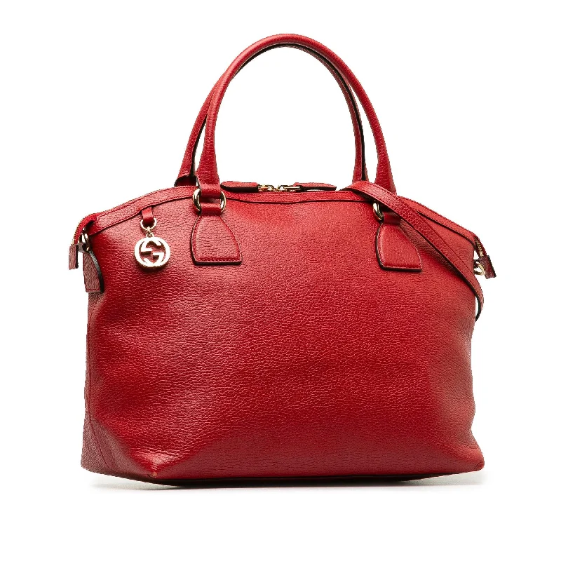 Women Gucci Sylvie bags with a detachable ribbon detailGucci Convertible GG Charm Dome Satchel (3hxvPt)