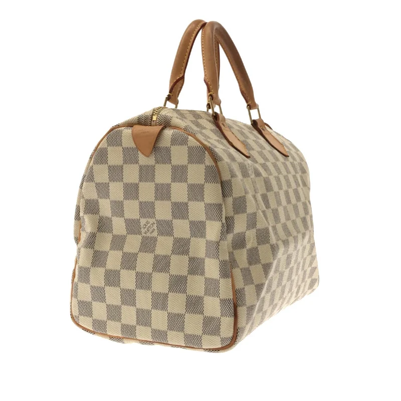 Louis Vuitton tote bags with a double - handle and shoulder - strap optionLouis Vuitton Damier Azur Speedy 30 (XXtZ76)