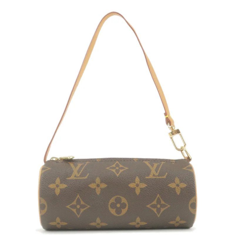 Louis Vuitton Alma bags with a monogram - embossed leather surfaceLouis Vuitton Monogram Mini Pouch for Papilon Bag