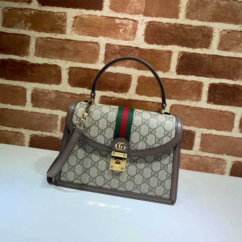 Women Gucci Sylvie bags with a crystal - embellished web stripeWF - Gucci Bags - 1207