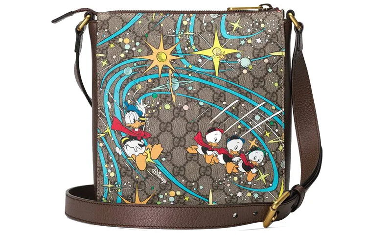 Gucci crossbody bags for women with adjustable leather strapsGUCCI x Disney Logo 645054-2O4AT-8679