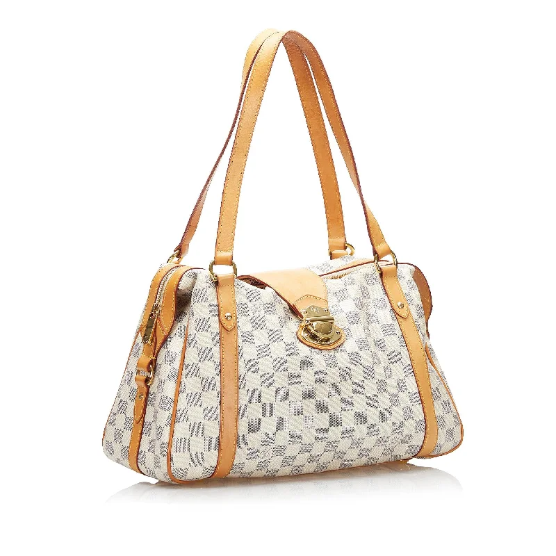 Louis Vuitton Alma bags with a detachable shoulder strap for versatilityLouis Vuitton Damier Azur Stresa PM (37845)