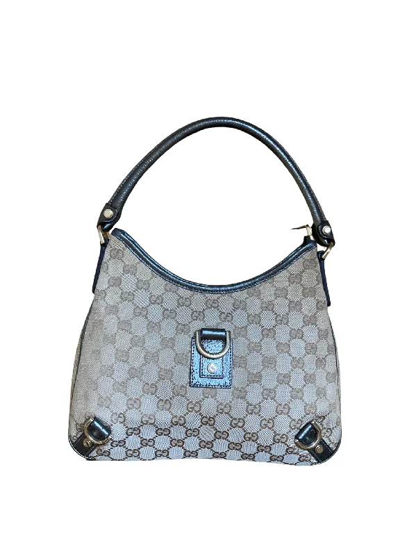 Women Gucci Sylvie bags with a leather - wrapped handleGucci Abbey Jacquard & Leather Shoulder Bag