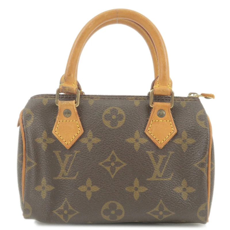 Louis Vuitton Alma bags with a detachable shoulder strap for versatilityLouis Vuitton Monogram Mini Speedy Mini Boston Bag M41534