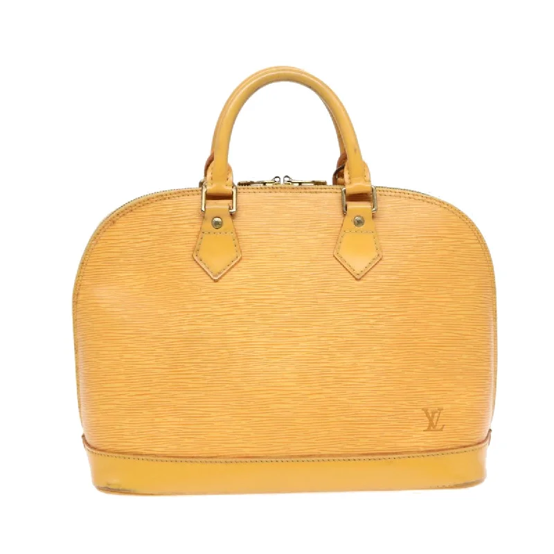 Louis Vuitton handbags with a patent - leather finish for a shiny lookLOUIS VUITTON Alma Handbag