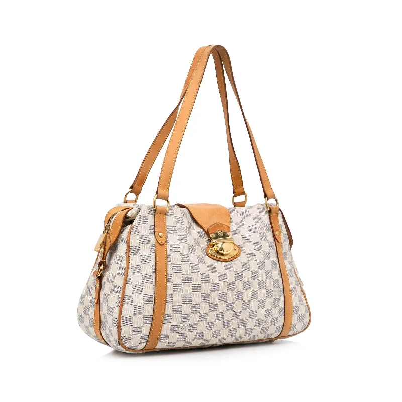 Louis Vuitton Twist bags with a crystal - embellished LV - turnlockLouis Vuitton Damier Azur Stresa PM (0cKRXL)