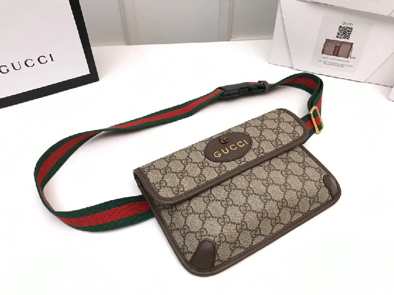 Women Gucci bags with a front - zip pocket for small itemsGucci Neo Vintage  Belt Bag