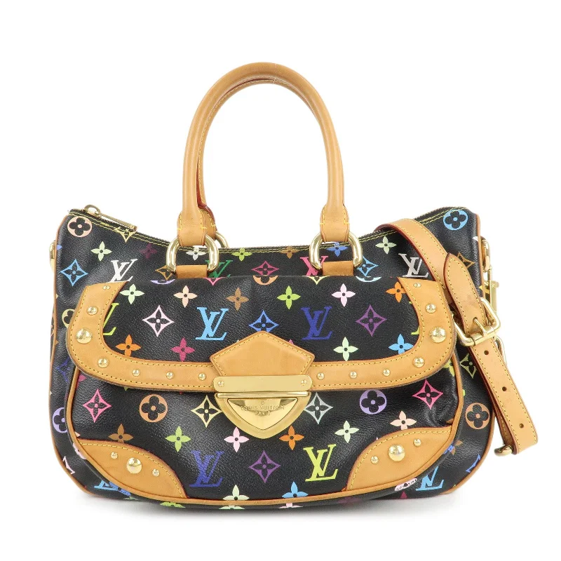 Medium - sized Louis Vuitton tote bags for work and shoppingLouis Vuitton Monogram Multicolor Rita Shoulder Bag M40126