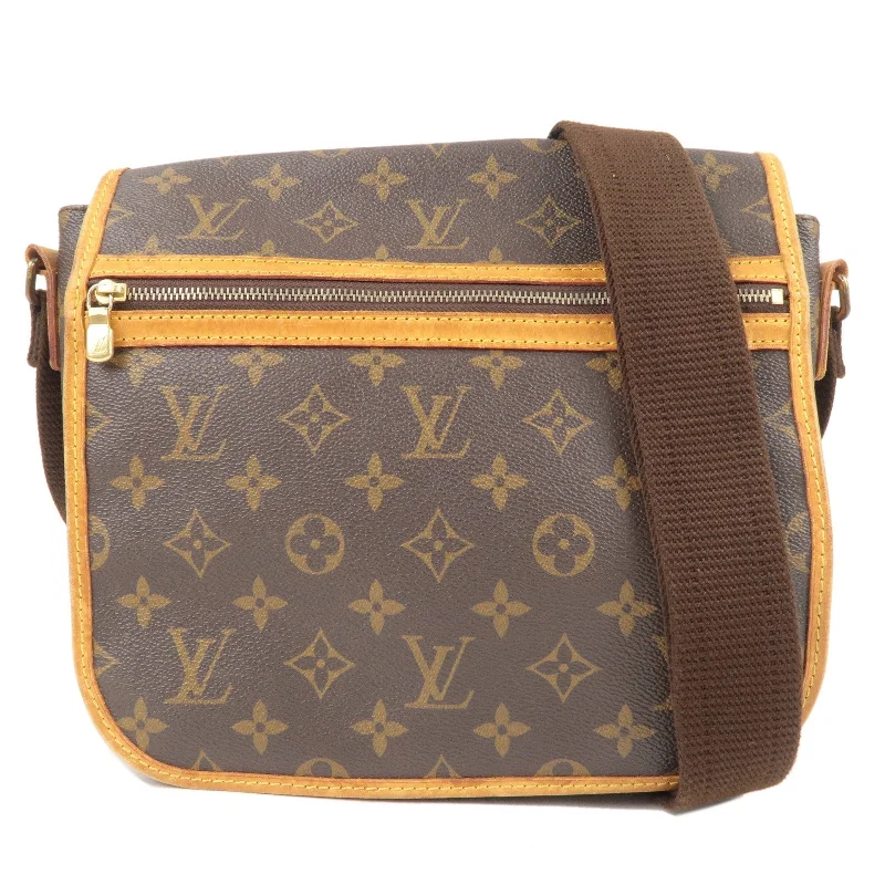 Ladies Louis Vuitton shoulder bags with a tassel decoration for charmLouis Vuitton Monogram Messenger Bosphore PM Shoulder Bag M40106