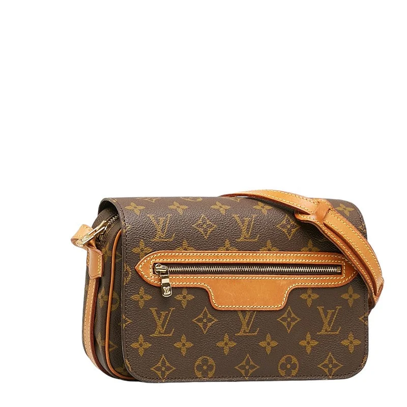 Louis Vuitton Alma bags featuring the signature top - handle designLouis Vuitton Monogram Saint Germain 24 Shoulder Bag M51210 Brown PVC Leather