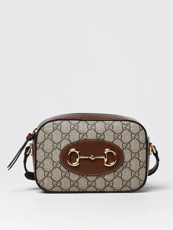 Women Gucci Sylvie bags with a leather - wrapped handleGucci Mini Bag Woman Beige Women