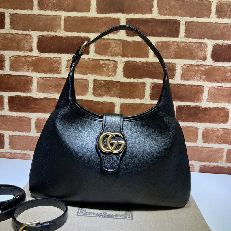 Ladies Gucci shoulder bags with a magnetic - closure flapWF - Gucci Bags - 12040