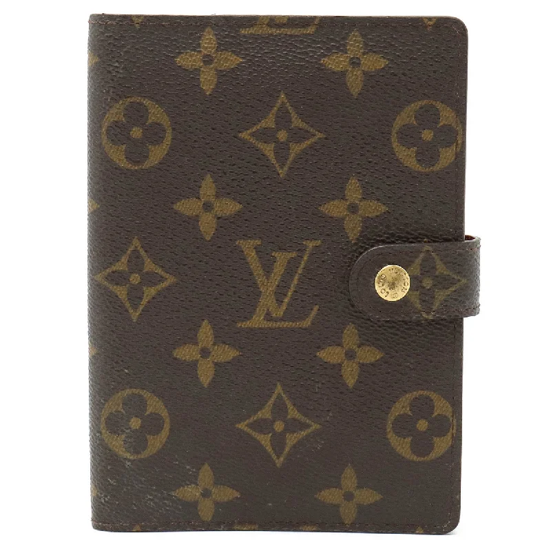 Ladies Louis Vuitton Capucines bags with a detachable shoulder strapLOUIS VUITTON Agenda PM in Monogram R20005