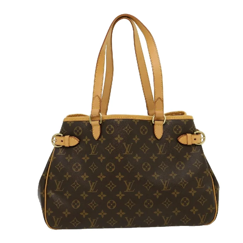 Louis Vuitton Twist bags with a contrast - colored interior for visual interestLouis Vuitton Brown Canvas Batignolles Horizontal tote bag