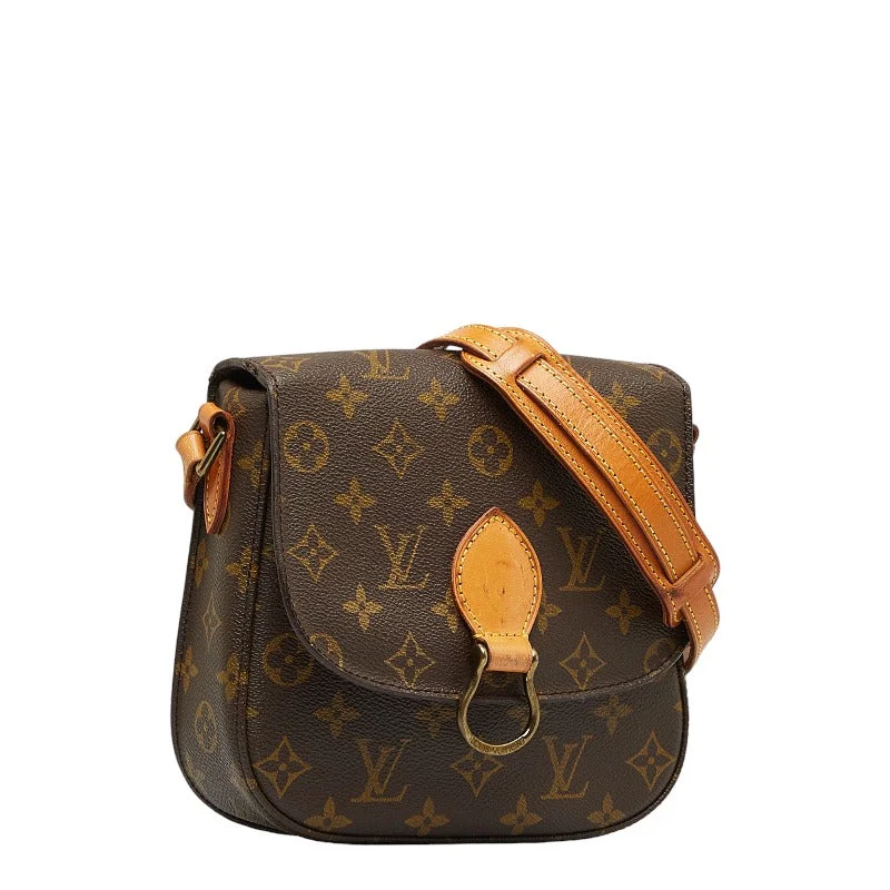 Louis Vuitton Alma bags with a leather - wrapped handle for a luxurious feelLouis Vuitton Monogram Mini Sankru Shoulder Bag M51244 Brown PVC Leather  Louis Vuitton