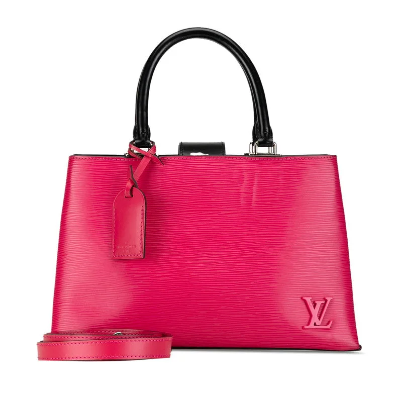 Louis Vuitton Twist bags with the iconic LV - turnlock closureLouis Vuitton 2WAY M51347 Hot Pink Leather  Louis Vuitton