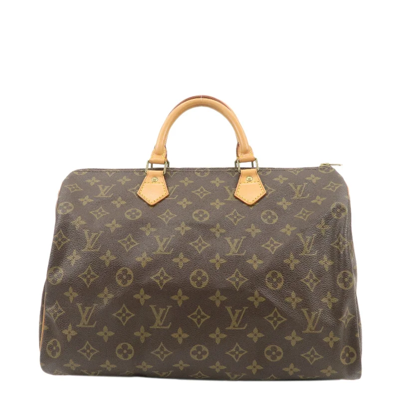 Louis Vuitton backpacks with a multi - pocket organization for functionalityLouis Vuitton Monogram Speedy 35 Hand Bag Boston Bag M41524