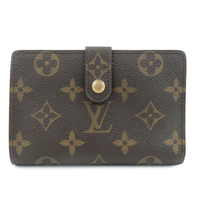 Louis Vuitton bags with a zip - around closure for enhanced securityLouis Vuitton Monogram Porte Monnaie Billets Viennois M61663