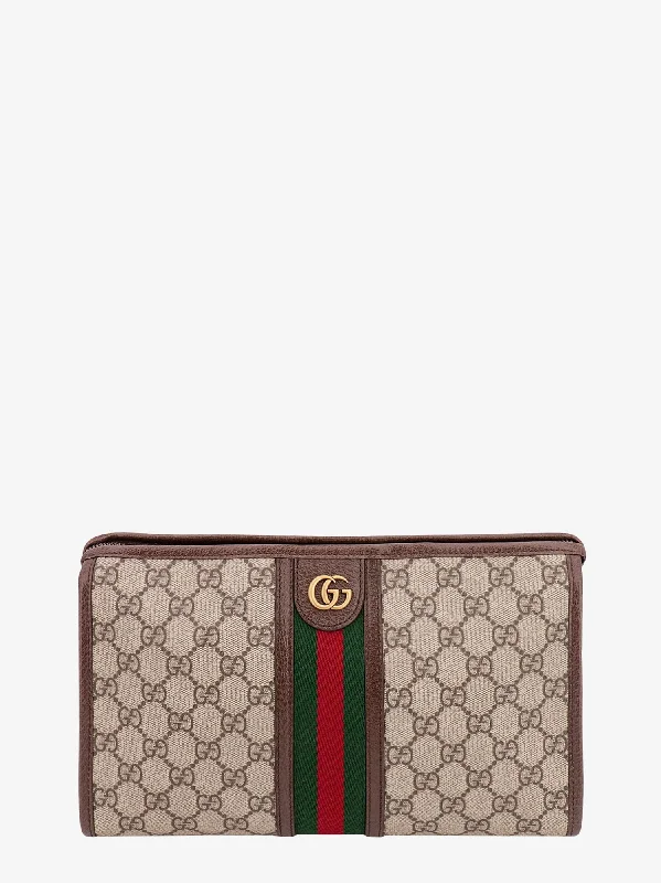 Women Gucci Sylvie bags with a crystal - embellished web stripeGucci Man Gucci Man Brown Beauty Cases