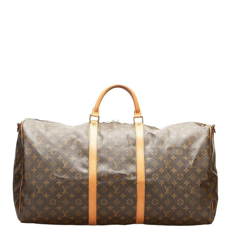 Louis Vuitton Twist bags with the iconic LV - turnlock closureLouis Vuitton Brown Canvas Keepall Bandouli√®re 60 travel bag