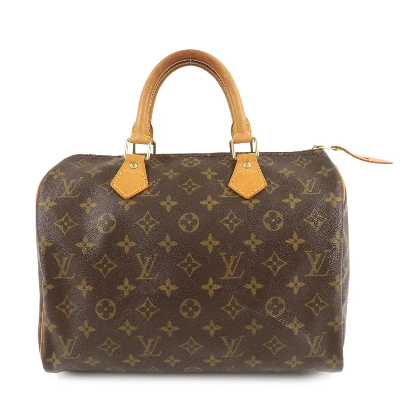 Louis Vuitton tote bags with a spacious interior and multiple pocketsLouis Vuitton Monogram Speedy 30 Hand Bag Boston Bag M41526