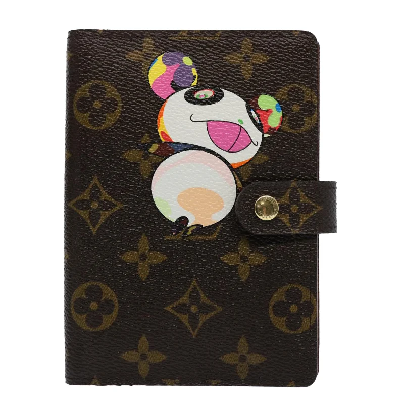 Ladies Louis Vuitton Petite Malle bags with a star - shaped charm for cutenessLOUIS VUITTON Agenda cover Wallet