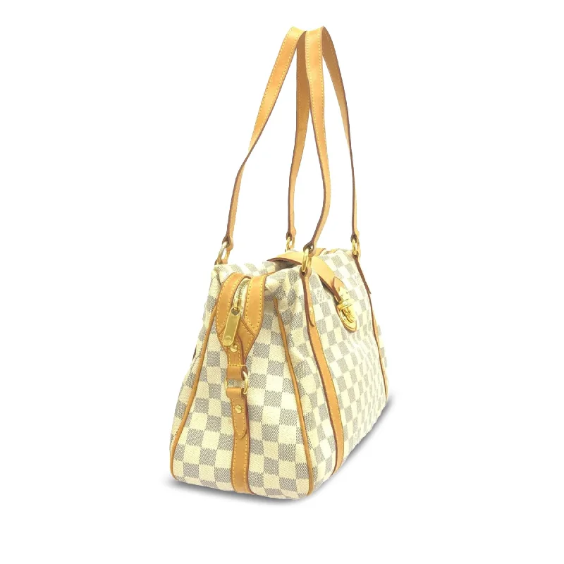 Louis Vuitton Alma bags featuring the signature top - handle designLouis Vuitton Damier Azur Stresa PM (zpJz0A)