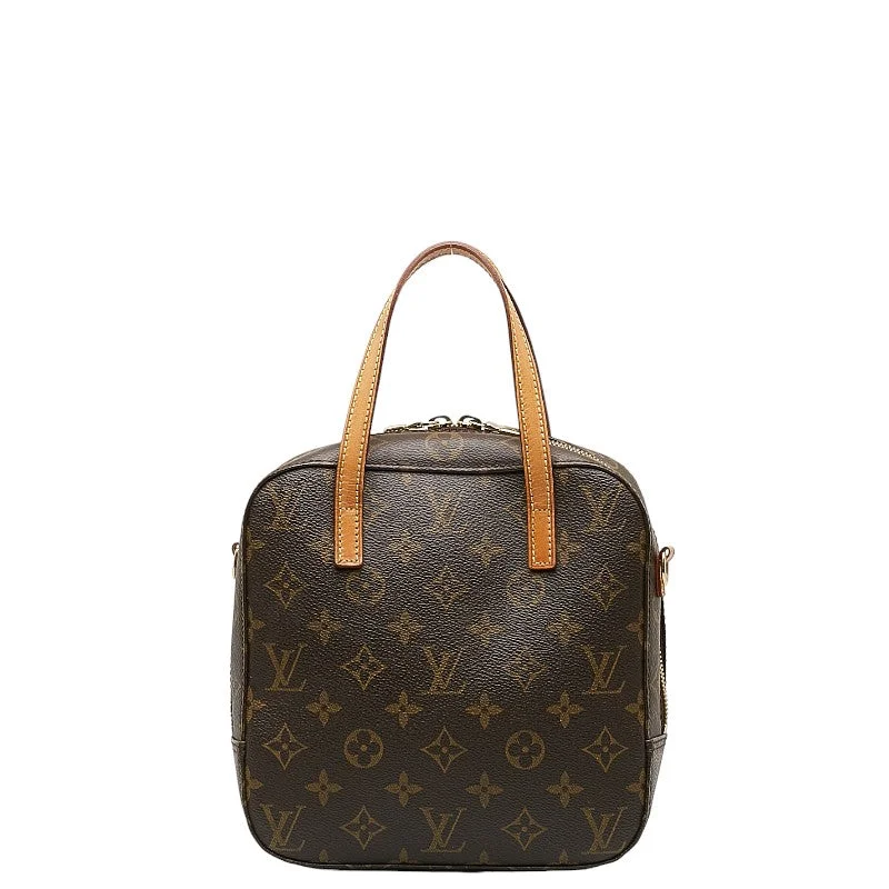 Louis Vuitton crossbody bags with a woven leather strap for textureLouis Vuitton Monogram M47500 Handbag PVC/Leather Brown