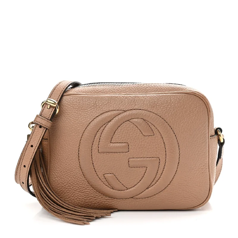 Small - sized Women Gucci shoulder bags for evening outingsGUCCI SOHO CALFSKIN LEATHER  DISCO BAG