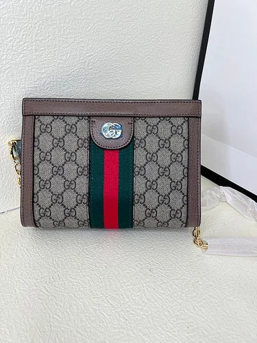 Women Gucci Sylvie bags with a monogram - embossed leatherGucci Bags