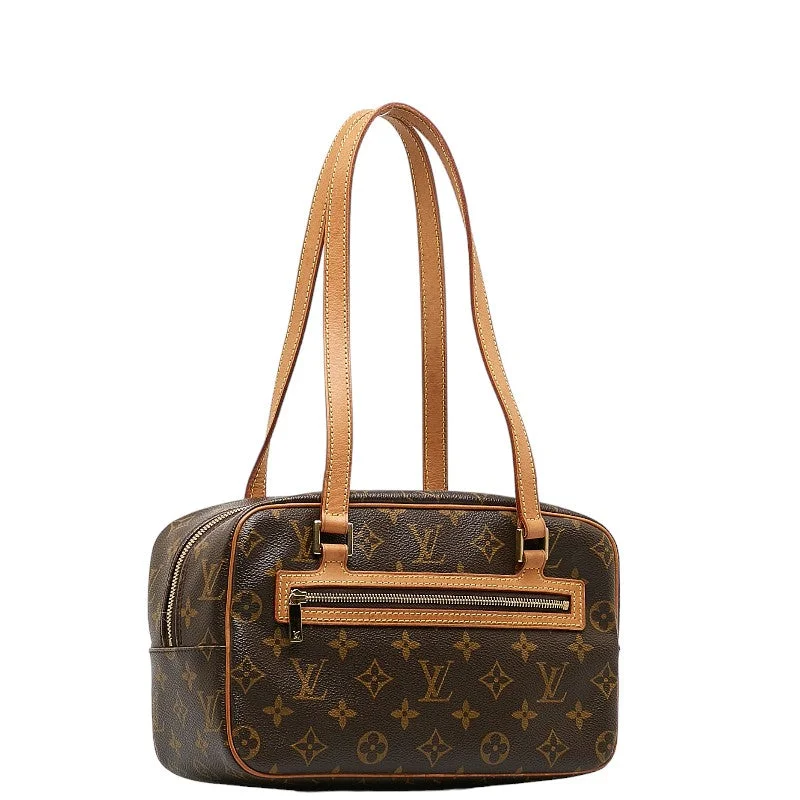 Louis Vuitton Twist bags with a contrast - colored interior for visual interestLouis Vuitton Monogram City MM M51182 Brown PVC Leather Lady Louis Vuitton