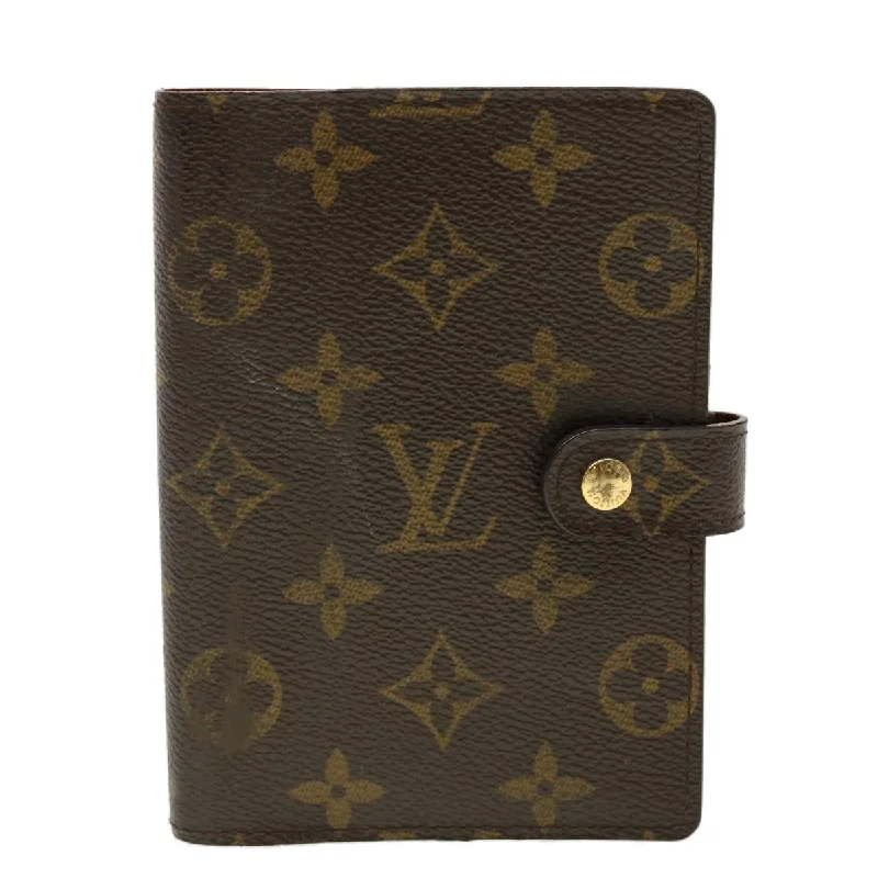 Ladies Louis Vuitton shoulder bags with a single - handle silhouetteLOUIS VUITTON Agenda cover Wallet