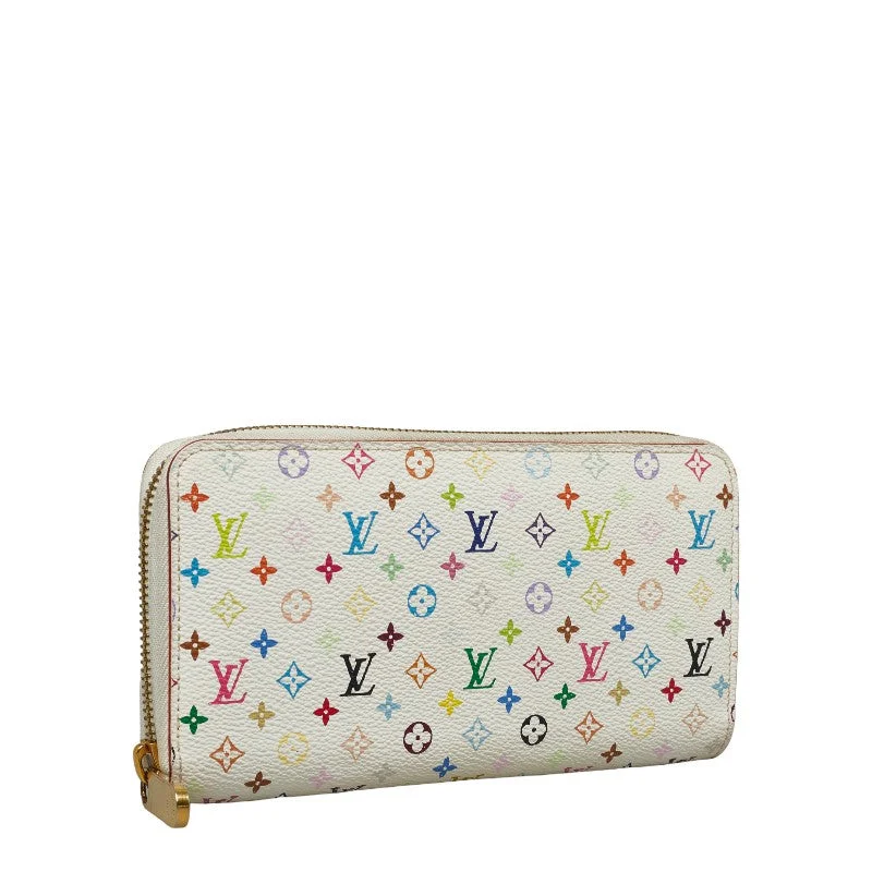 Louis Vuitton backpacks with a sleek, minimalist design for styleLouis Vuitton Monogram Multi-Color Zippie Wallet Roundfashner Long Wallet M60241 White PVC Leather Ladies Louis Vuitton