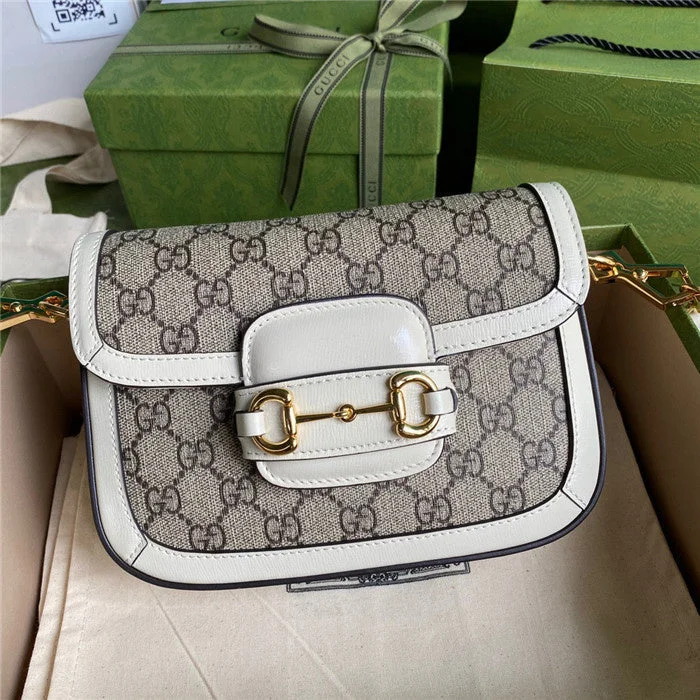 Women Gucci bags with a front - zip pocket for small itemsWF - Gucci Bags - 121