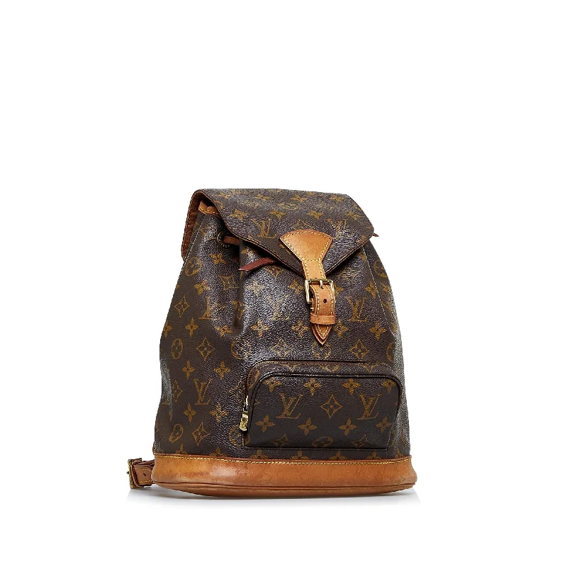 Louis Vuitton bags with a zippered interior pocket for better organizationLouis Vuitton Monogram Montsouris MM