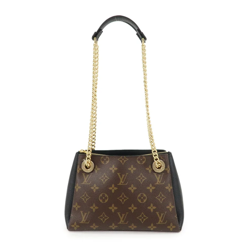 Louis Vuitton bags with a detachable mobile phone holder for convenienceLouis Vuitton Monogram Surene BB Shoulder Bag M43775