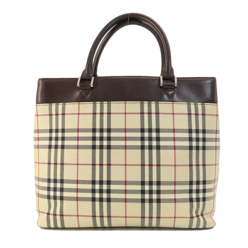 BURBERRY Nova Check Tote