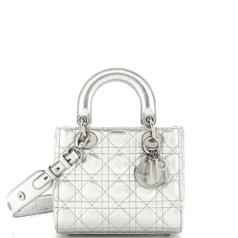 My ABCDior Lady Dior Bag Metallic Cannage Quilt Lambskin