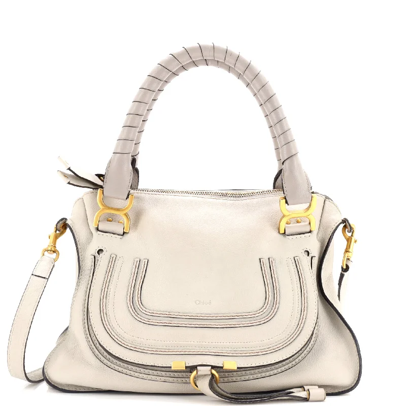 Marcie Satchel Leather Medium