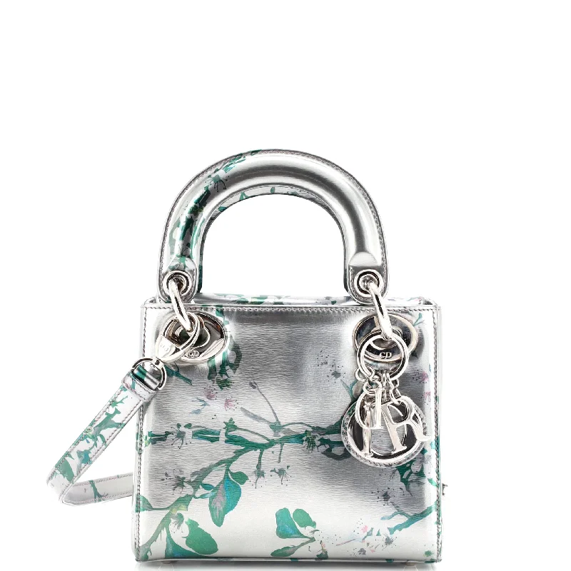 Lady Dior Bag Printed Leather Mini