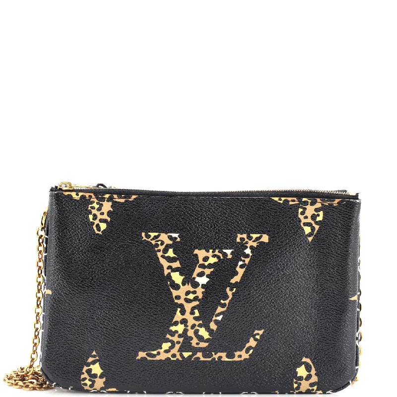 Double Zip Pochette Limited Edition Jungle Monogram Giant