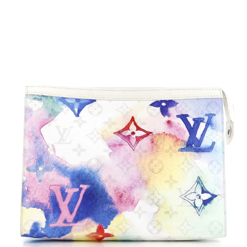 Pochette Voyage Limited Edition Monogram Watercolor Canvas MM