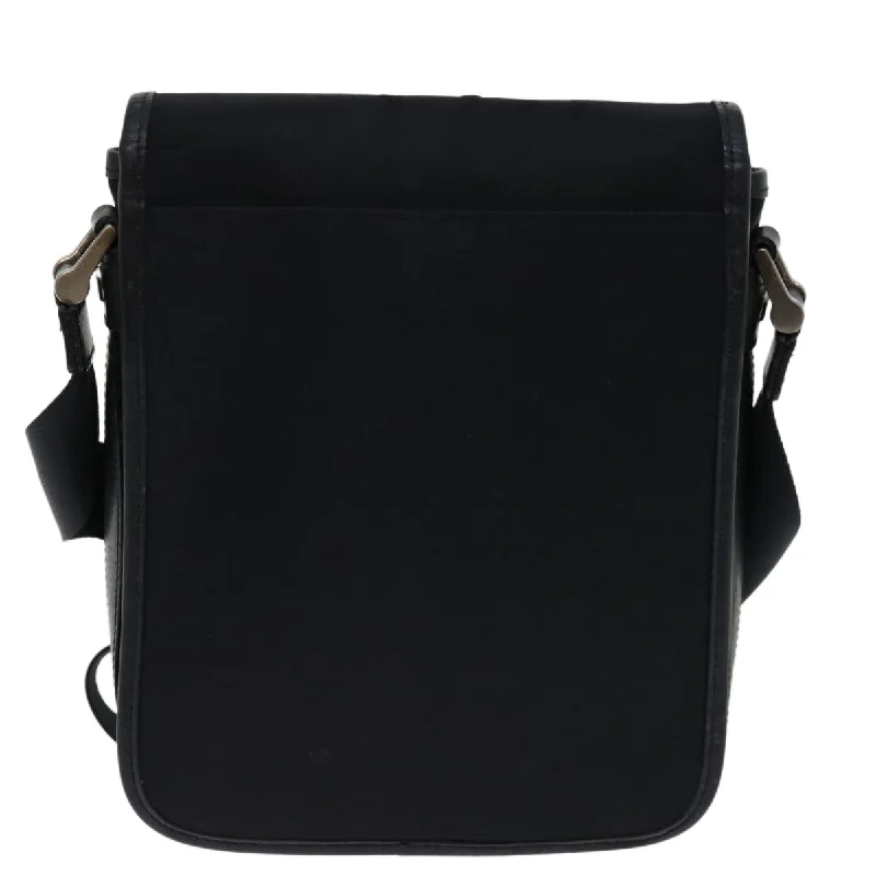 BURBERRY Shoulder Bag Nylon Black  bs12802